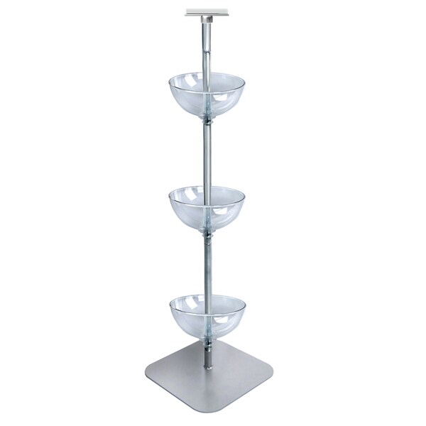Three-Tiered 12" Bowl Floor Display